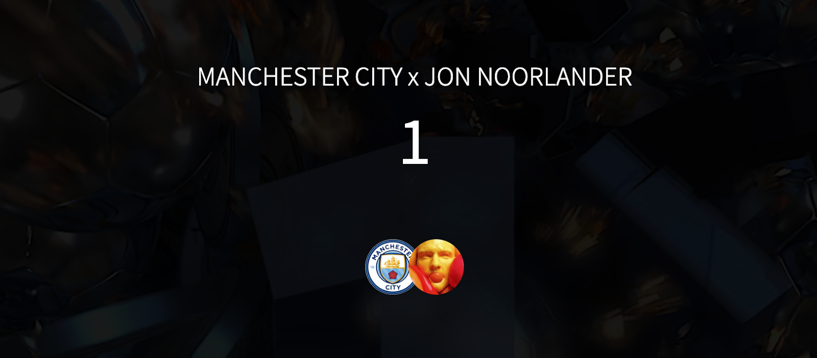 Manchester City celebrates Premier League Win with NFT edition
